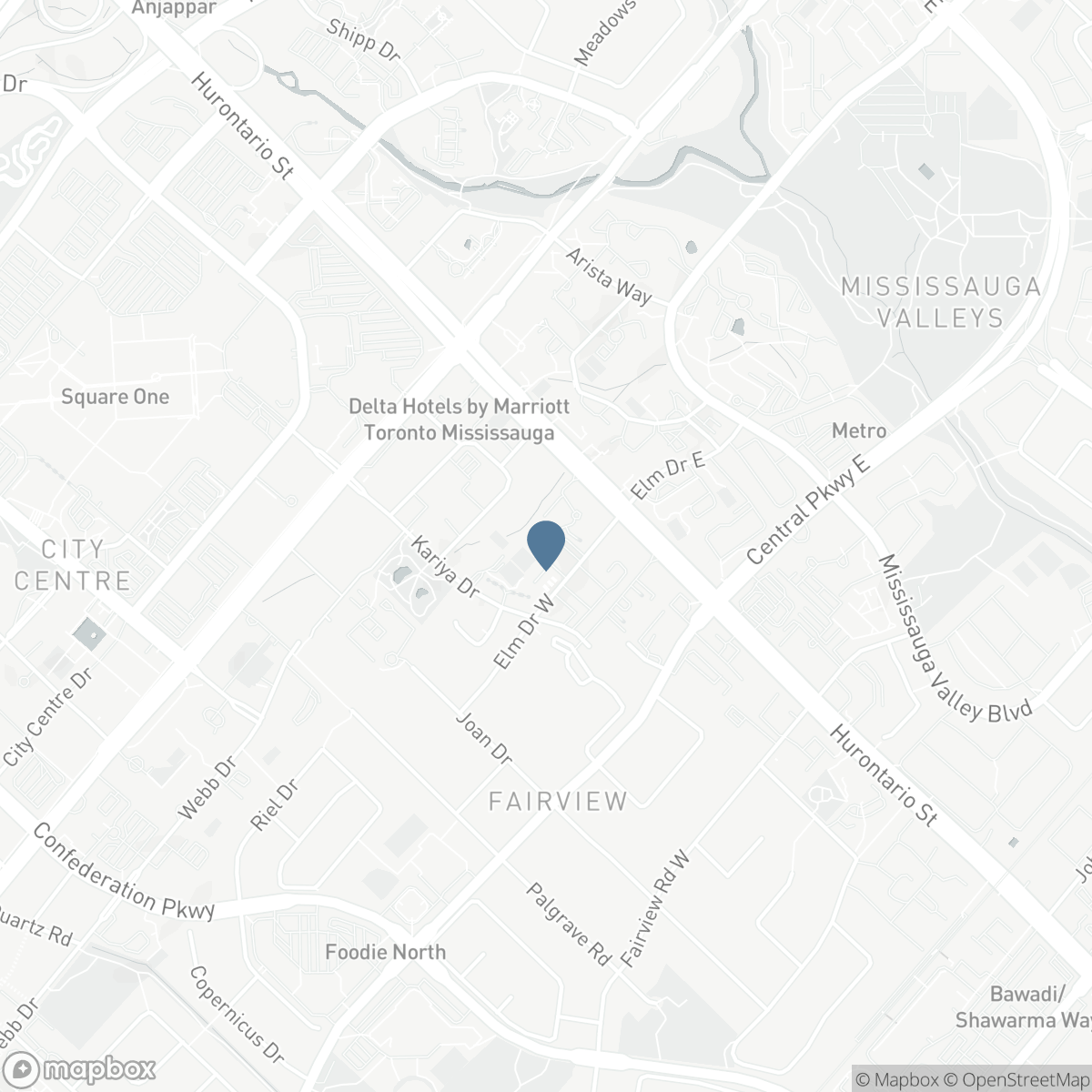 1805 - 55 ELM DRIVE, Mississauga, Ontario L5B 3Z3